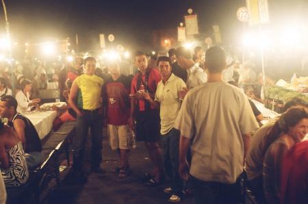 une belle soiree en marakkeche